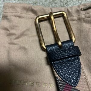 Burberry Nova Check Belt